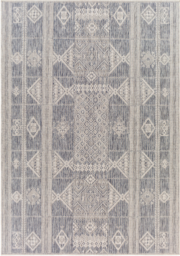 Surya Tuareg Gray/Off-White 5'x7' Area Rug-0