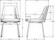 Amisco Customizable Essie Dining Side Chair-2