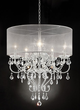Furniture of America® Rigel Silver Ceiling Lamp-1