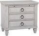 American Woodcrafters 1020 Salter Path 4-Piece White Queen Bedroom Set-4