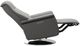 Stressless® by Ekornes® Customizable Max Leather Small Power Recliner with Moon Steel Base-3