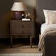Four Hands Zaria Dark Brown Sungkai Nightstand-1