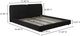 Moe's Home Collection Zeppelin Heather Black King Bed-2