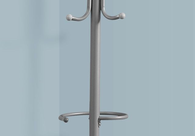 Monarch Specialties Inc. Silver Coat Rack-1
