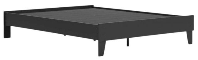 Signature Design by Ashley® Socalle Matte Black Youth Full Platform Bed-1
