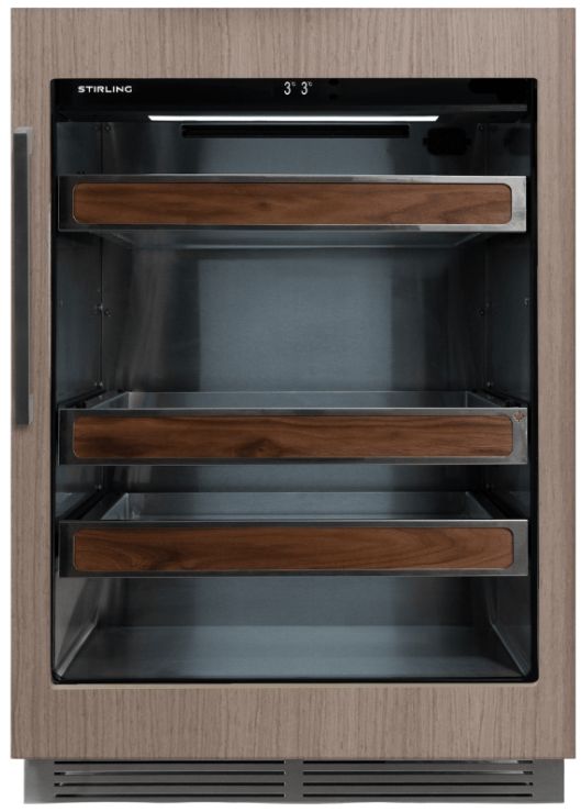 Stirling 24" 5.3 Cu. Ft. Panel Ready Built In Beverage Center-0