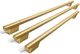 KitchenAid® 36" Brass Grip Built-In French Door Bottom Mount Refrigerator Handle Kit-0