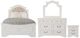Vintage Furniture Freedom 4-Piece Queen Padded Bedroom Set-0