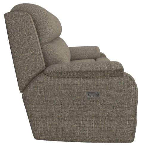 La-Z-Boy® Dorian Peppercorn Power Reclining Sofa with Headrest-2