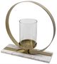 A & B Home Renee Gold Candle Holder-2