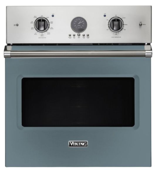 Viking® 5 Series 27" November Sky Single Electric Premiere Oven-0