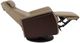 Fjords® Relax Metro Nougat Large Dual Motion Swivel Recliner-2
