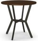 Amisco Customizable Norcross 36" Walnut Veneer Round Counter Height Table-0