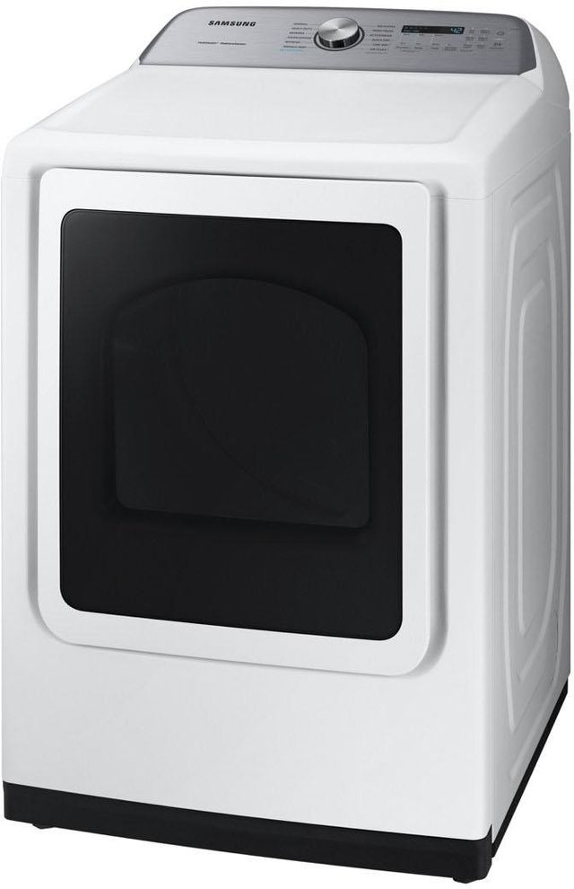 Samsung 7.4 Cu. Ft. White Front Load Gas Dryer-3