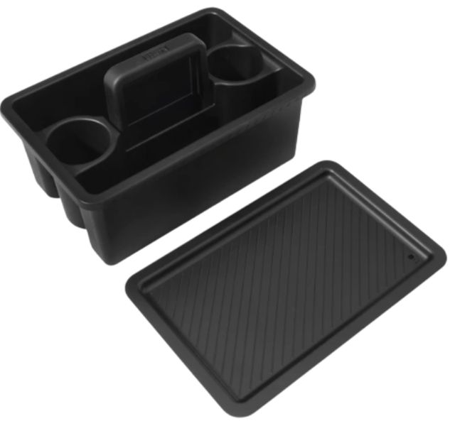 Weber® Works™ Black Caddy with Tray Lid-3