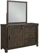 Liberty Furniture Thornwood Hills 3-Piece Rock Beaten Brown Youth Twin Bookcase Bedroom Set-3
