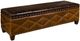 King Hickory Customizable Depot Leather Storage Ottoman-0