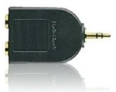 RadioShack Gold-Plated 1/4" Jacks to 1/8" Plug Y-Adapter-0