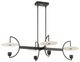 Uttermost® Kyoto Matte Black 4 Light Linear LED Chandelier-2