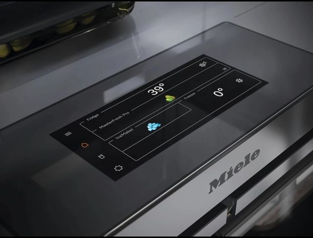 Miele MasterCool™ 30" 16.5 Cu. Ft. Panel Ready Left Hinge Built-In Bottom Freezer Refrigerator with Ice Maker and MasterFresh Pro-2
