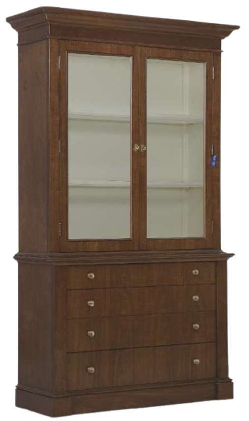Hooker® Furniture Archives Classic Walnut Display Cabinet-2