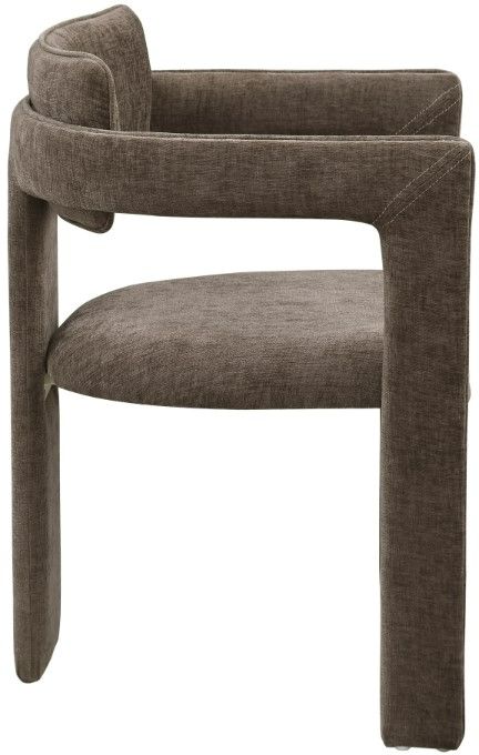 Meridian Furniture Brenda Brown Upholstered Dining Chair-2