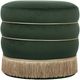 TOV Furniture Lakka Green Velvet Ottoman-0