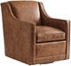 Lexington Home Customizable Barrier Leather Swivel Chair-0