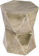 Riverside Furniture Olivia Hammered Gold Side Table-1
