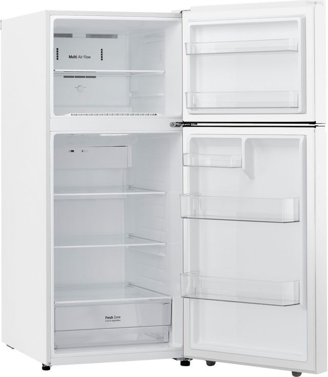 LG 28 in. 17.5 Cu. Ft. White Top Freezer Refrigerator-1