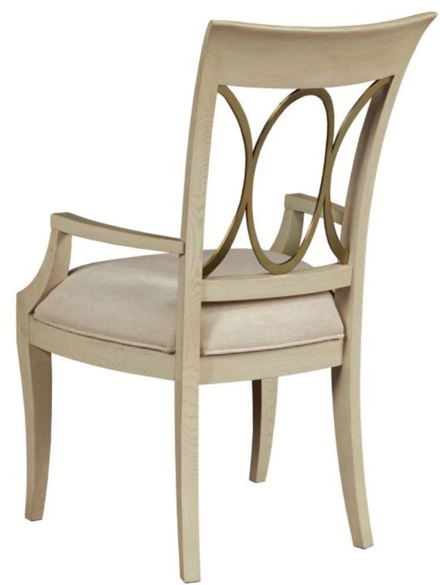 American Drew® Lenox Beige/Lennox Cream Arm Dining Chair-1