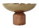 A & B Home Ramsey Brown/Gold Acacia Bowl-2