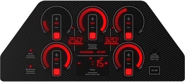 GE Profile™ 36" Black on Black Induction Cooktop-3