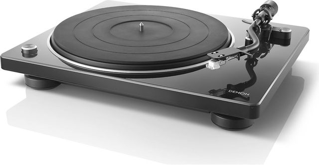 Denon® Black Hi-Fi Turntable-2