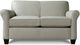 England Furniture Customizable Co Angie Leather Loveseat-0