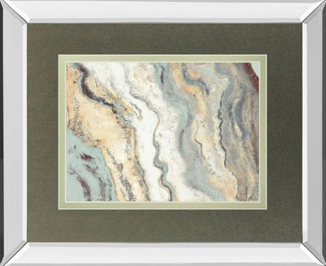 Classy Art Cool Flow II by PatriciaPinto Mirrored Frame Wall Art-0
