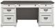 Liberty Furniture Allyson Park Charcoal/Wirebrushed White Desk-2