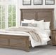 Furniture of America® Sheringham 4-Piece Weathered Gray Queen Bedroom Set-1