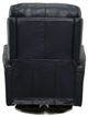 Flexsteel® View Blue Swivel Power Recliner with Power Headrest and Lumbar-4