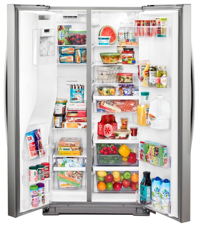 Whirlpool® 36 in. 20.6 Cu. Ft. Fingerprint Resistant Stainless Steel Counter Depth Side-By-Side Refrigerator-3