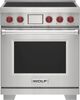 Wolf® 30" Stainless Steel Pro Style Induction Range-0