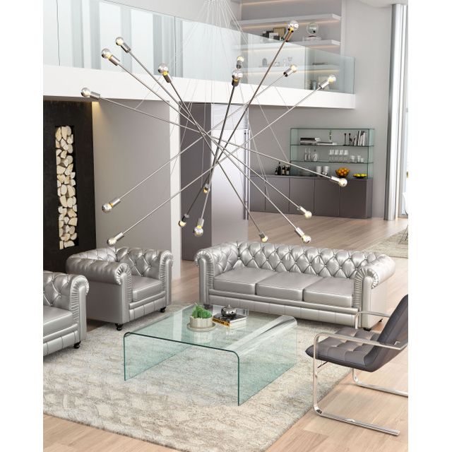 Zuo® Modern Belief Chrome Ceiling Lamp-2