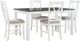 Powell® Jane 5-Piece Light Gray/Smokey White Dining Set-0
