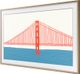 Samsung The Frame Customizable 85" Teak Modern Bezel-2