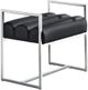 Mazin Furniture Juno Charcoal Ottoman-1