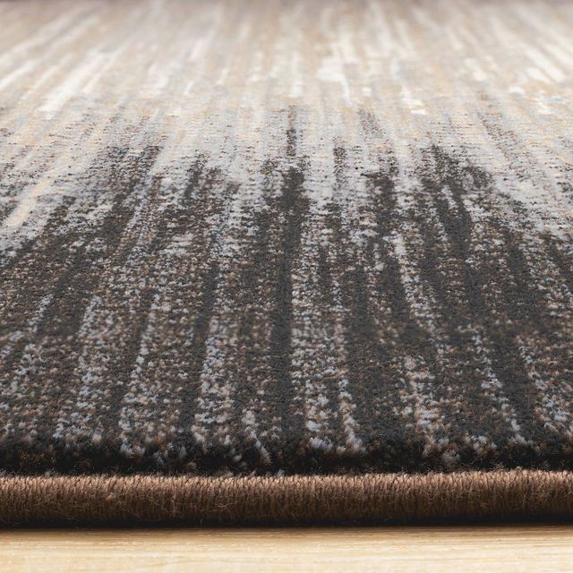 Kalora Interiors Aurora Black/Grey 5'x8' Area Rug-1