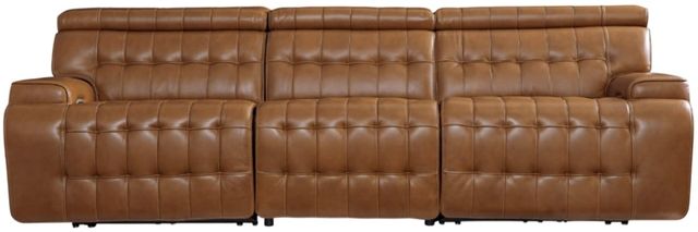 Signature Design by Ashley® Temmpton 3-Piece Chocolate Power Reclining Small Spaced Sectional-0