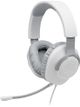 JBL Quantum 100 White Wired Over-Ear Gaming Headphones with Mic-0