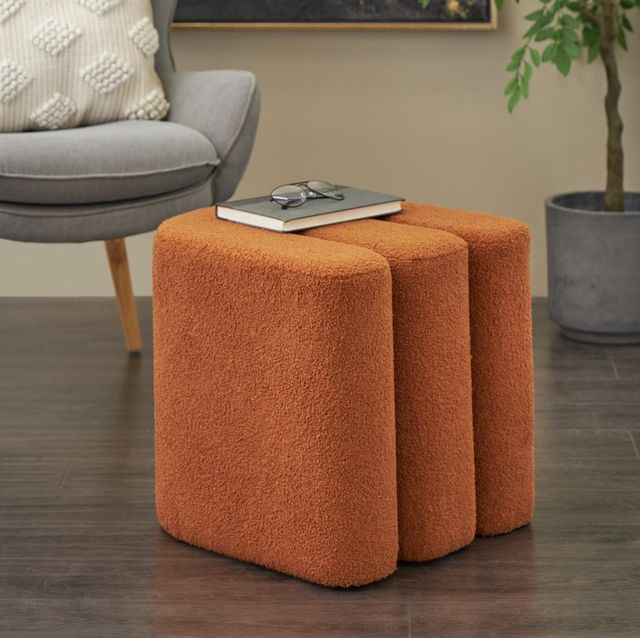 Deco Marche Copper 18" Ottoman-3