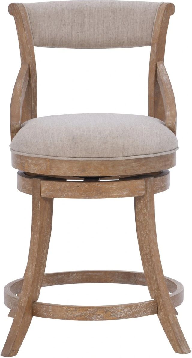 Powell® Gendry Natural Big and Tall Counter Stool-1
